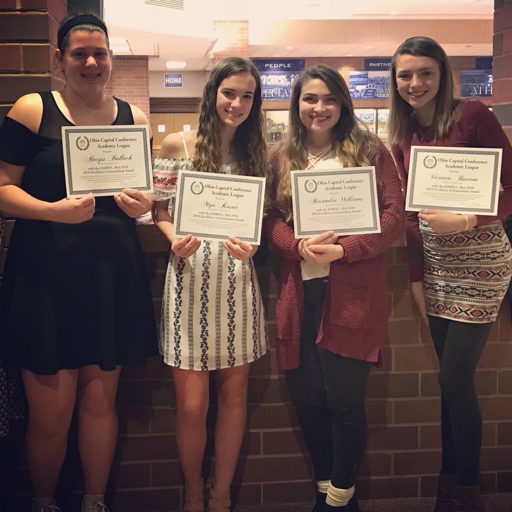 Spent #InternationalWomenDay2018 celebrating 4 amazing young women and student journalists! Thank you for your service to the Yearbook and Newsmagazine. Congratulations on your OCC Journalism Awards. 💁🏻‍♀️👏🏼 #inspireandguide