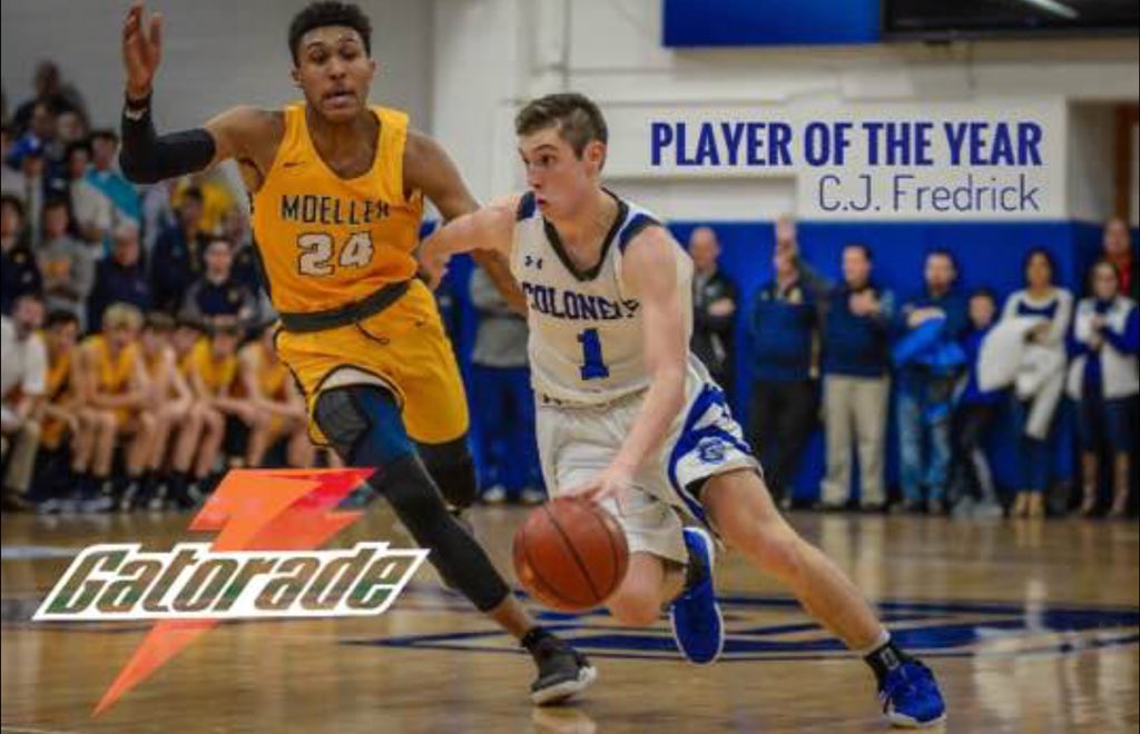 the_camp_one's tweet photo. We been saying his name all season so why wouldn’t he be the Kentucky Gatorade Player of the Year! Mr Basketball Candidate and Iowa Signee @cj_fredrick has done nothing but be consistent game in &amp; game out against some of the best talent in the nation⛹🏾🔥🏀🔥🏀🙌🏾 #KYHSHoops https://t.co/YfvxsEXhb4