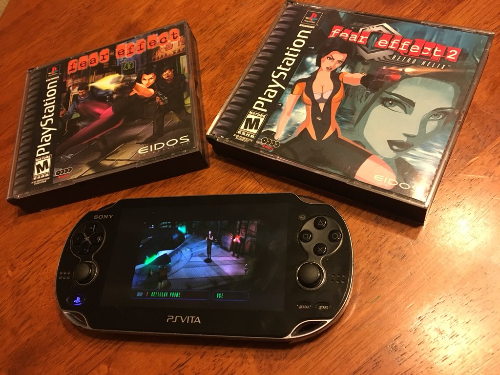 JoshuaMFrench's tweet image. Another US @PlayStation Store fail? I can’t get PS1 #FearEffect or Retro Helix on #PSVita but players in the UK can. I guess it’s a rare opportunity to use #PS3 Remote Play, but I doubt @Sony of America even remembers Vita can do that. @HandheldPlayers @SusheeGames @ForeverEntert