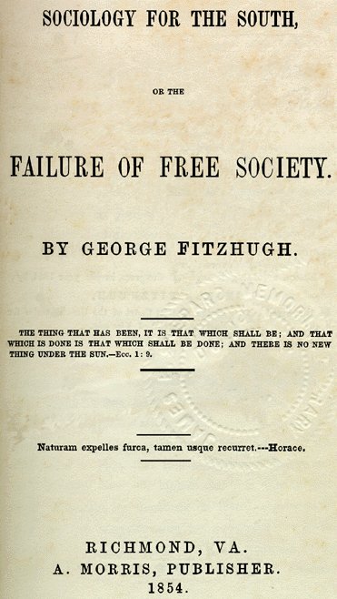 GFitzAPUSH2018's tweet photo. Read my Book! #SociologyfortheSouth It points out the flaws in a "#freesociety"A great read for sure! https://t.co/5CCvmD3Qkn