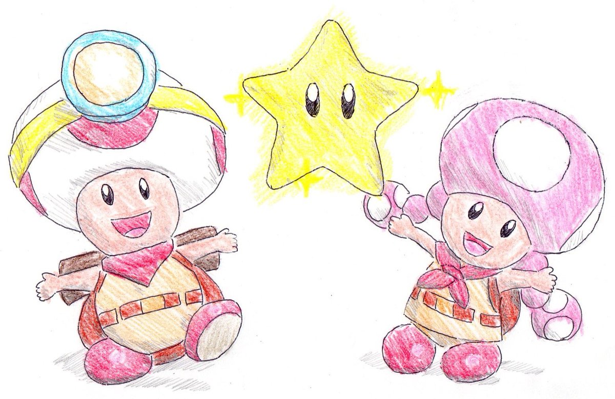 イラスト職人ひろよし Genkadoi キノピオ隊長 新作キター O ３ds版 すれちがい通信の機能をぜひ