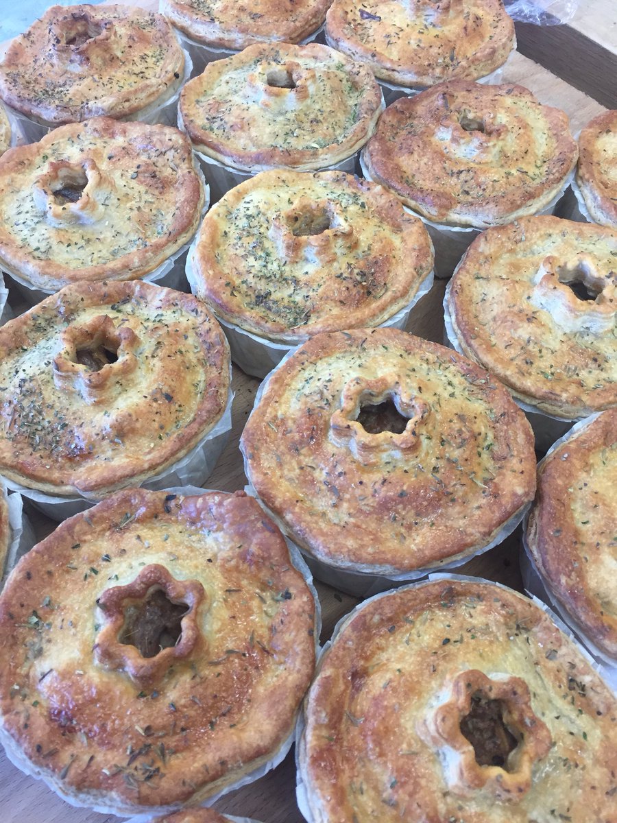 FromBensKitchen's tweet photo. Dust sheets off. It’s been a while since I’ve been here!
British Pie makers find out today who’s got the top spot today at the#british pie awards 2018. You can find mine at the Cirencester market today. Good luck All! https://t.co/KbE8W5s6VD
