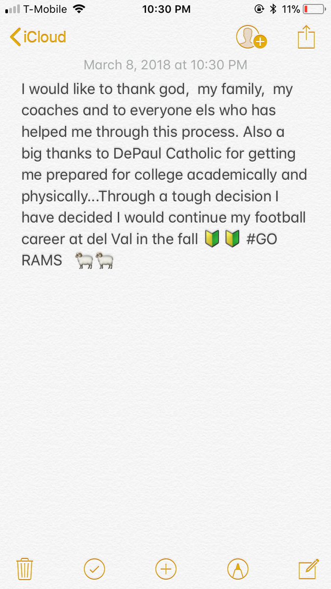 migoshay's tweet photo. @dpfootball @DelValAggies_FB @CoachCamp01 https://t.co/PxGtZwZHgN