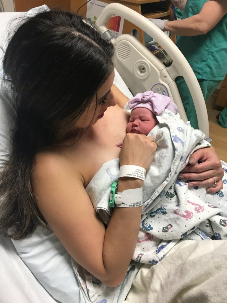 ScottWarner18's tweet photo. A new Warner baby has just arrived!!!  She is absolutely beautiful. So happy for my brother @TheStevenWarner &amp; @SariahWarner. Name coming soon... 👶🏼 #ImAlreadyHerFavoriteUncle https://t.co/g7YRI0BKDx