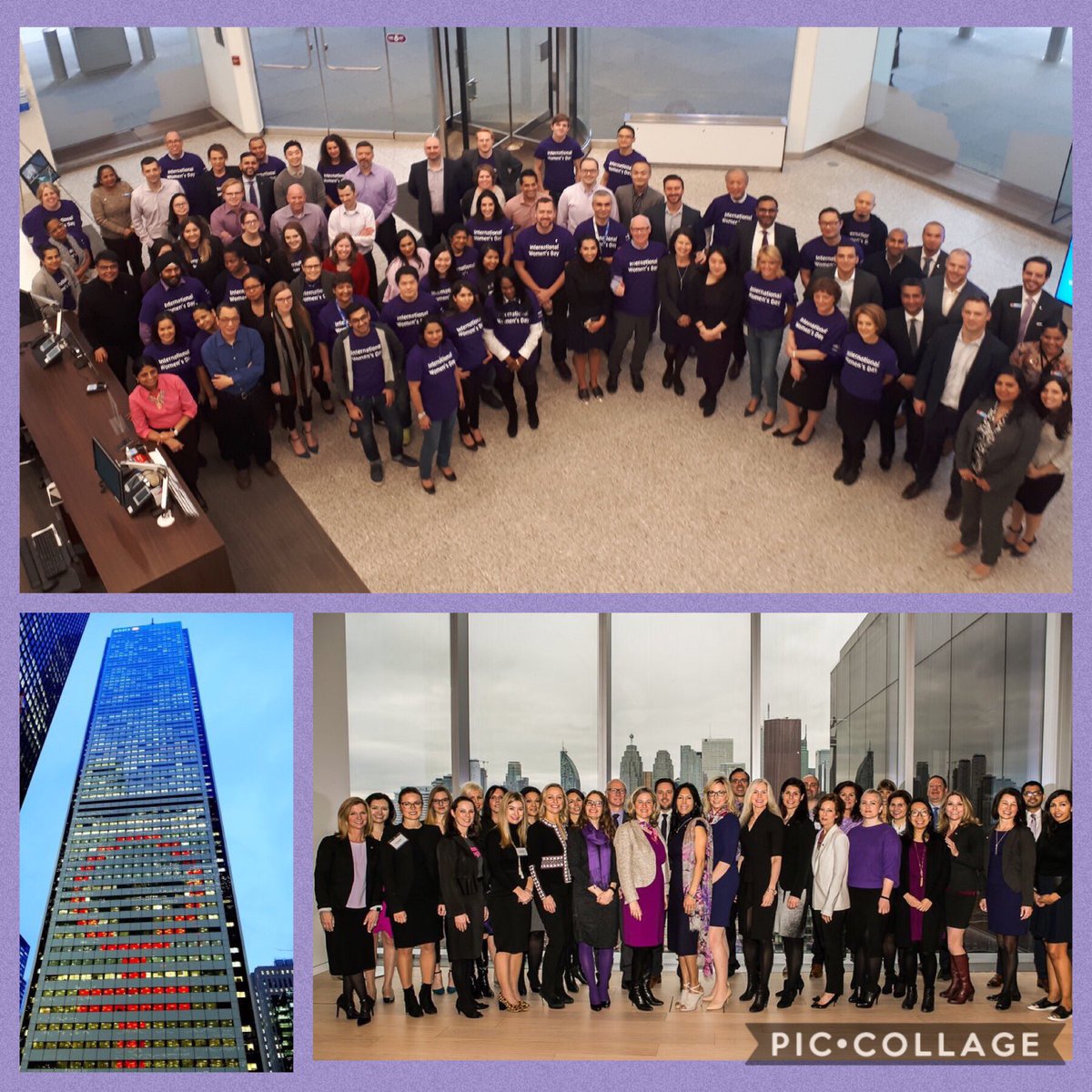 What an inspiring International Women's Day with my crew in Greater Toronto Division!  #proudtoworkatBMO #pressforprogres #IWD2018 #diversityandinclusionmatters