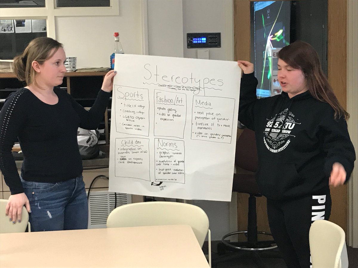 cyungmann's tweet photo. Exciting #RethinkingGender capstone @CabriniCom class tonight @cabriniuniv Students explained media creation plans for their site tabs. Great site will be premiering this May. @ashley_sierzega @hailey3mcd123 @cteresaf @CoralinePettine @guacamollyyy https://t.co/Zx0HXG5Fwh