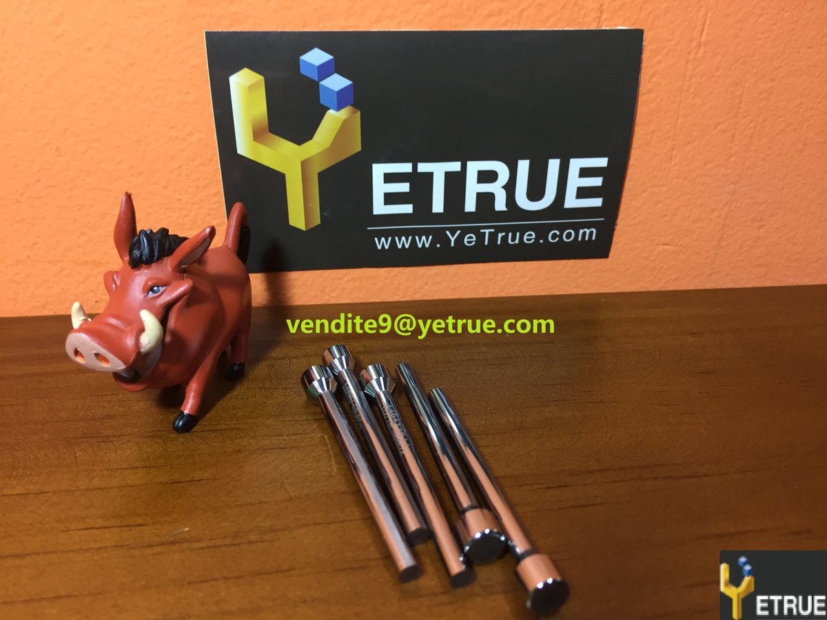 JenvinYetrue's tweet photo. 弊社のカーバイドタングステン部品です。
Carbide Tungsten Parts and Carbide Parts.
Please contact me: vendite9@yetrue.com 
#yetrue #Parts #Precision #Carbide #Punches #Dies #Tungsten #Componets #tool #StandardParts #SpecialComponents
#カーバイドタングステン部品
#有限会社一澤精工 https://t.co/4EcAGGZ4z4