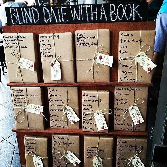 goodreads's tweet photo. Up for a blind date? https://t.co/IObc8mq0us