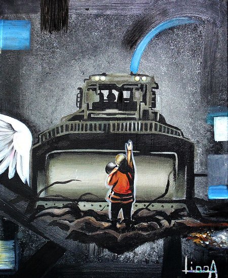 lifeinmydays's tweet photo. One year ago today Lina Abojaradeh Art shared with us her incredible article about International Women’s Day.
PD: painting of Rachel Corrie in front of the bulldozer that killed her.
https://t.co/KTMK91qFwx
#InternationalWomensDay #LIMD #Lifeinmydays https://t.co/ogVwmeYRtX