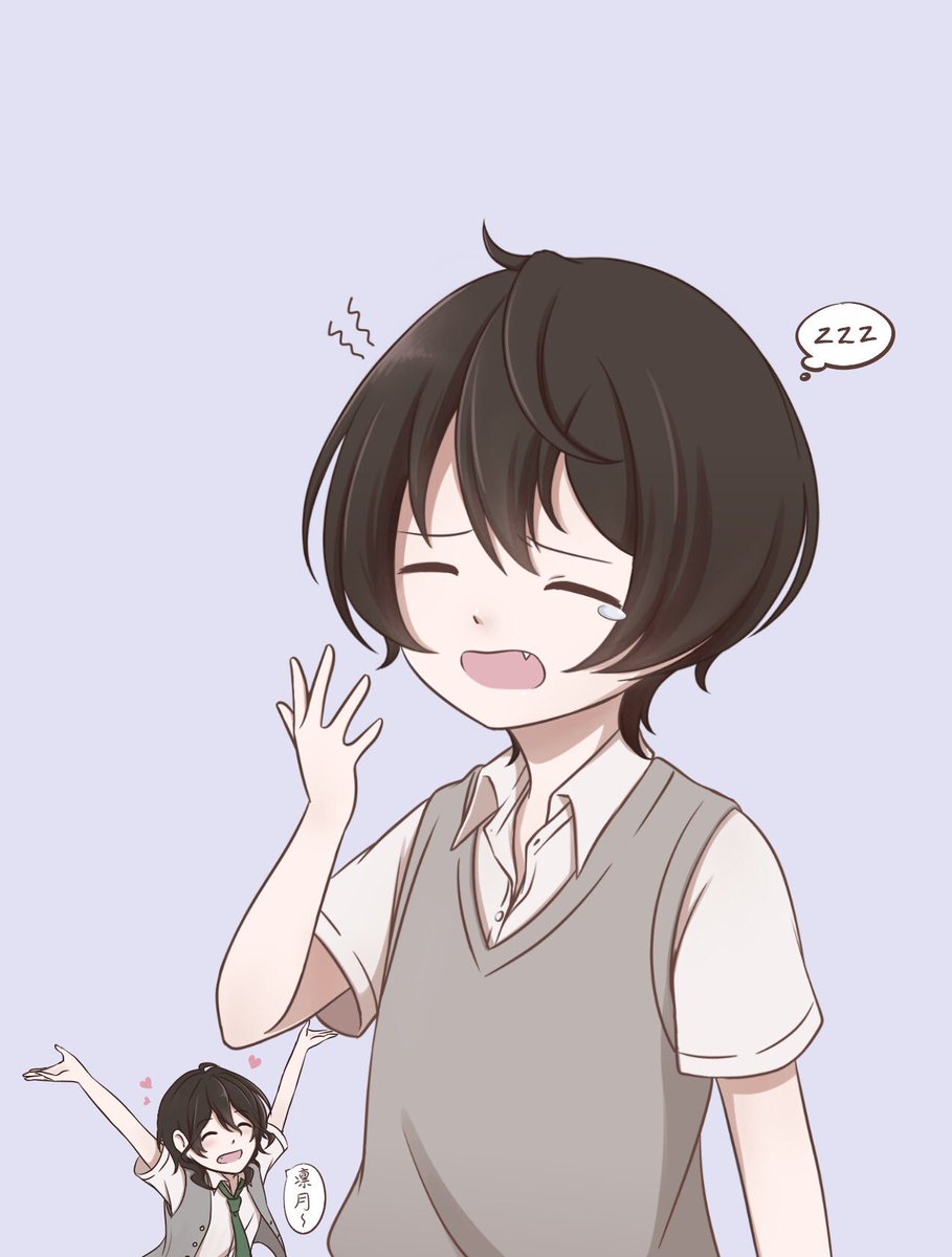 Ki 新繪 做我手機新wallpaper好了 あんさんぶるスターズ あんスタ 偶像夢幻祭 朔間凛月 朔間零 繪