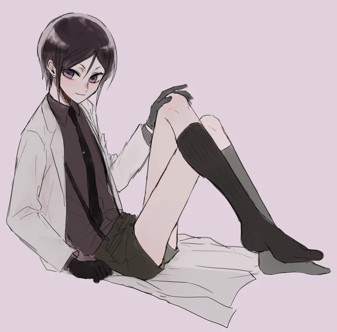 「いいねした人の画像欄覗いて素敵絵を私の絵柄で描いてもいいですか」で描かせていただいたものその5 薬研くん 