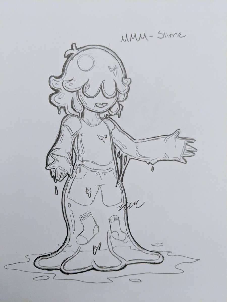 HydymaeS's tweet photo. Day 8
MMM- Slime (hand sketched~)
#monster #march #madness #monsterchild #slime https://t.co/7NrmHFGdEQ