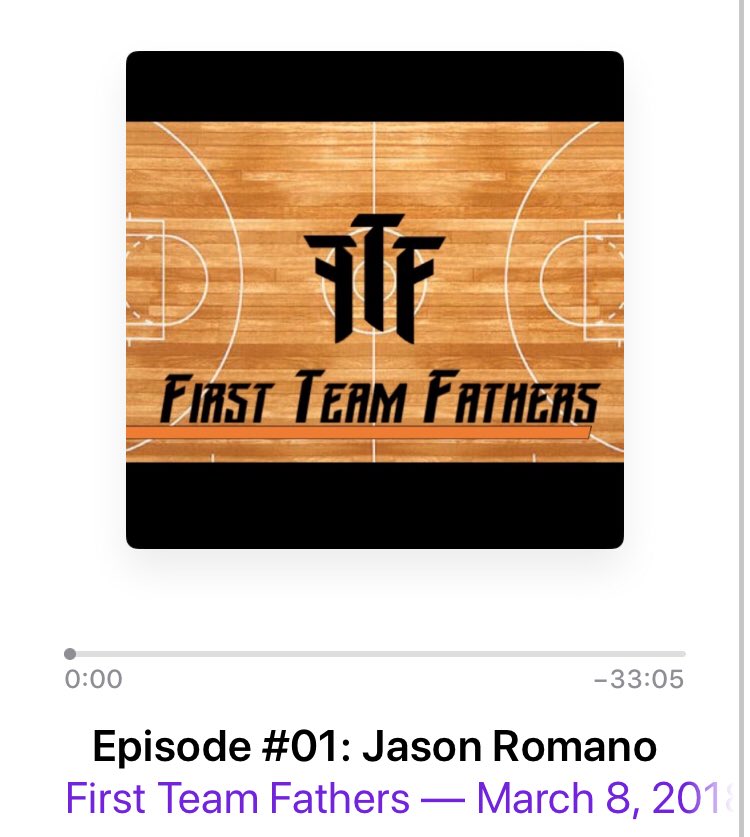 1stTeamFathers's tweet photo. Episode #1 is available now on iTunes, GooglePlay and Spreaker. 

Huge thanks to our guest, @JasonRomano of the @Sports_Spectrum podcast for sharing his story of faith and fatherhood! https://t.co/MfmfJsce9h