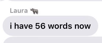MarisaLacy's tweet photo. We have an essay due tomorrow morning. @laurafioritaa has 56 more words than me. https://t.co/2BeFpPfpot