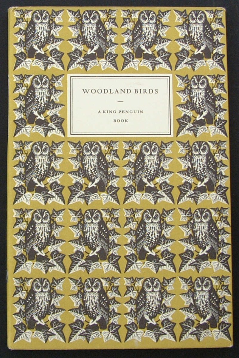 SlCathy's tweet photo. Many cheers to publishers using artists to create cover designs of real originality.  They build on a fine tradition, exemplified here by Peter Shepheard, 1951 (left) &amp; 1955 (right).  King Penguin books.  @DFRGEORGE @oneortwothings @deborahjvass https://t.co/gHR3gCuVYU