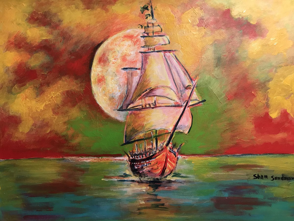 Everyday paintings by Shan Sundaram tweet media