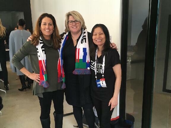 equalityleagues's tweet photo. Proud to join Olympians and #WorldCup champions @JulieFoudy and @maryvharvey at the #NWSLSheBelievesSummit, talking about #FIFA2026 and #GenderEquality in soccer. #IWD2018 #WomeninSport #WomensDay #ShareYourPlatform #ShareTheirPlatform https://t.co/idKhBzODmT