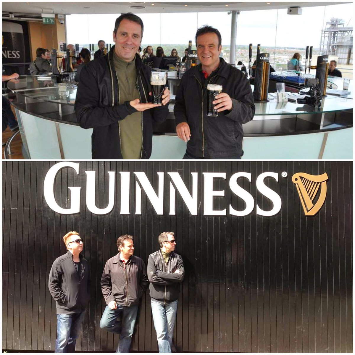 TravelGuysTV's tweet photo. #tbt to April 2013 &amp; filming  @GuinnessIreland in @dublin
See episode at https://t.co/7S3YrOXTpY or nationally on TV in Canada. 
@TourismIreland #Ireland #Guinness #Dublin https://t.co/WXwpPDDcbw