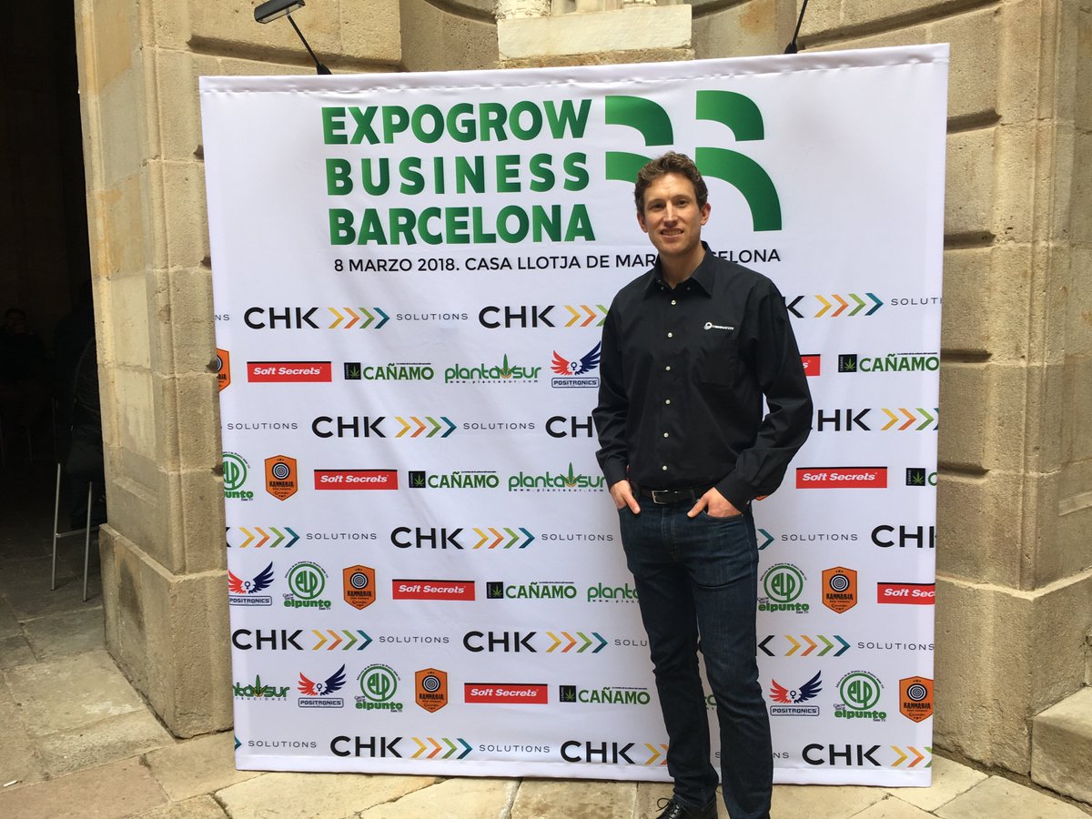 theTriminator's tweet photo. The #CEO of #TheTriminator is having a wonderful time at @FeriaSpannabis!
#Triminator #OwnYourHarvest #Spannabis #Spannabis2018 https://t.co/s6lKpPOjUG