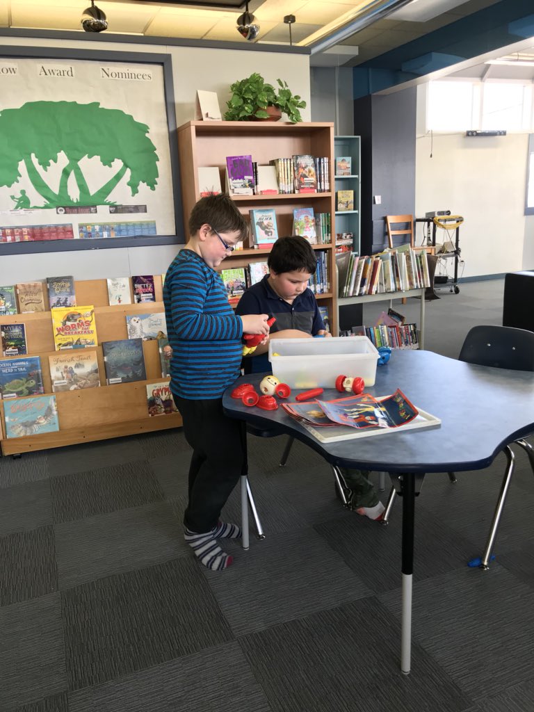 connaught_lib's tweet photo. Couldnโt leave out creating our own robots during #ICC today #imaginationrocks #creations https://t.co/BcLqihoyPK