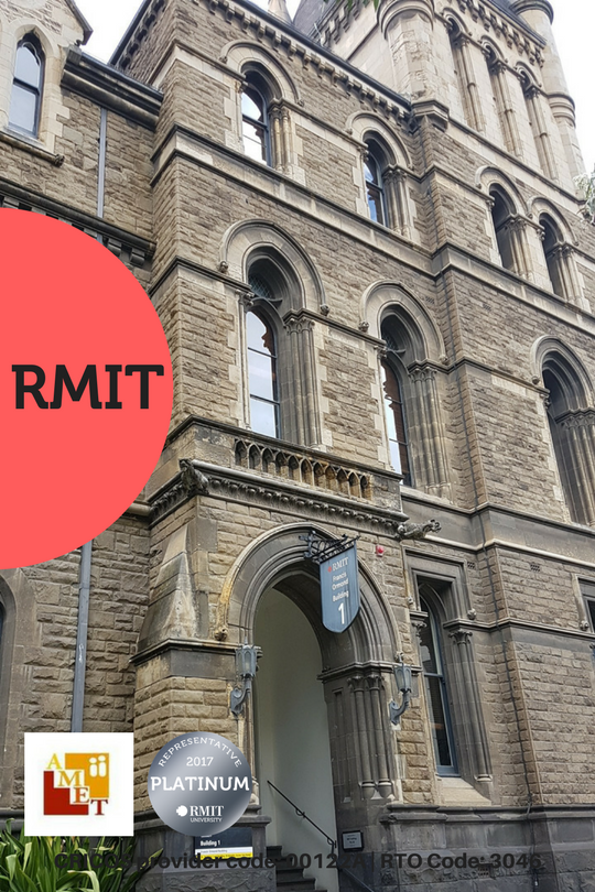 AMETedu's tweet photo. #RMIT iss one of our favourite universities. They are a a global #University recognized for leadership and innovation in technology, design and enterprise. To learn more or apply visit one of our offices. https://t.co/9wxw8jQ7tu https://t.co/IlTFZlrjhm