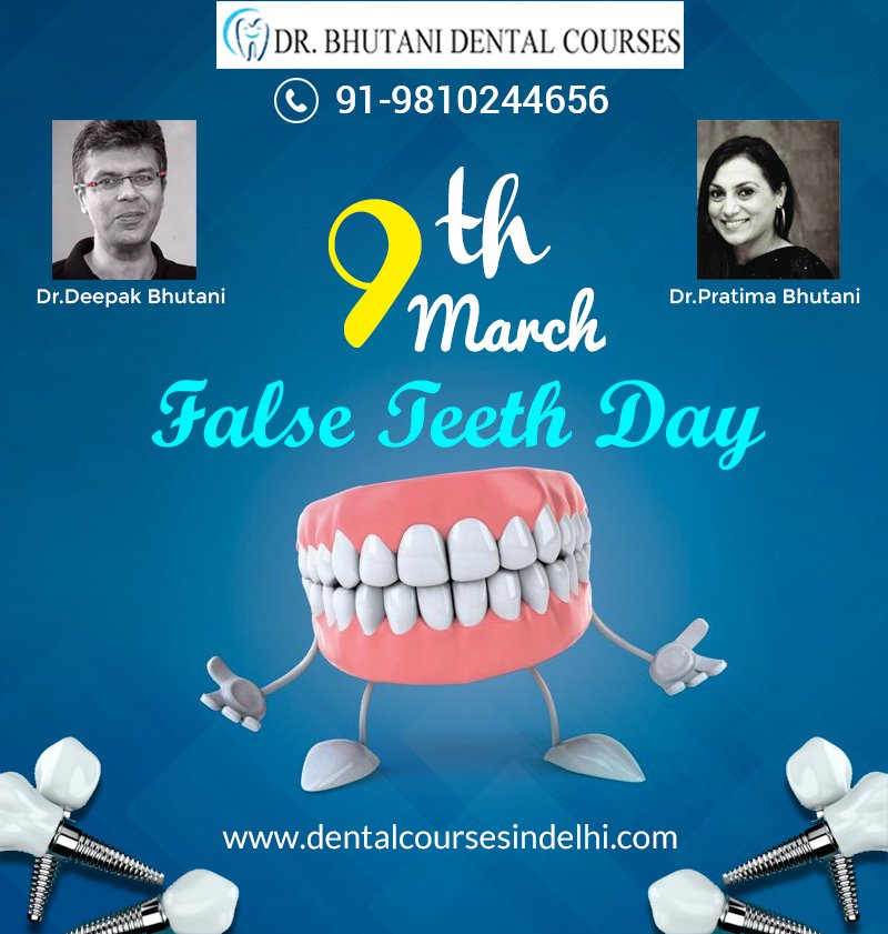 dental_courses's tweet photo. "Be True To Your Teeth And They Won't Be False To You".😁

HAPPY FALSE TEETH DAY!!👩‍🔬

#FalseTeethDay #FalseTeeth2018 #9thMarch #DentalCare #ArtificialTeeth #Dentistry https://t.co/61oGvnVTIC