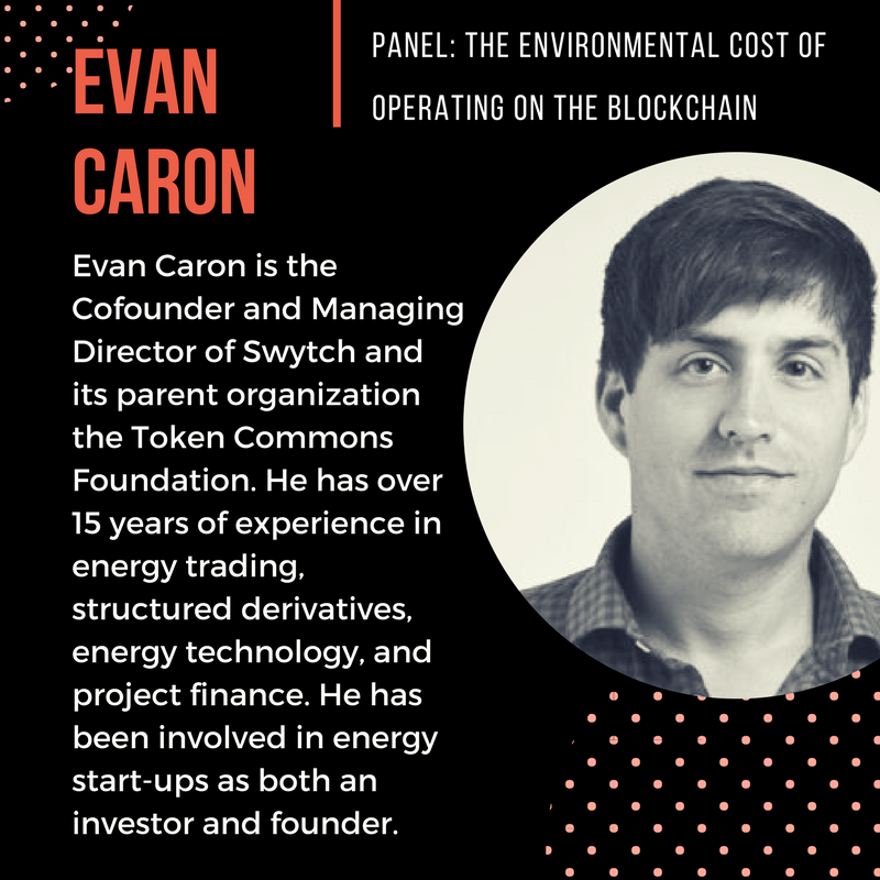 thefoundersorg's tweet photo. Evan Caron has some knowledge to drop about the environmental cost of operating on the blockchain. #SXSW #ITO#InitialTacoOffering 
-
Brought to you by @swytchio, a blockchain-based solution for accelerating a sustainable and equitable energy future. https://t.co/DIhgH9WuOJ