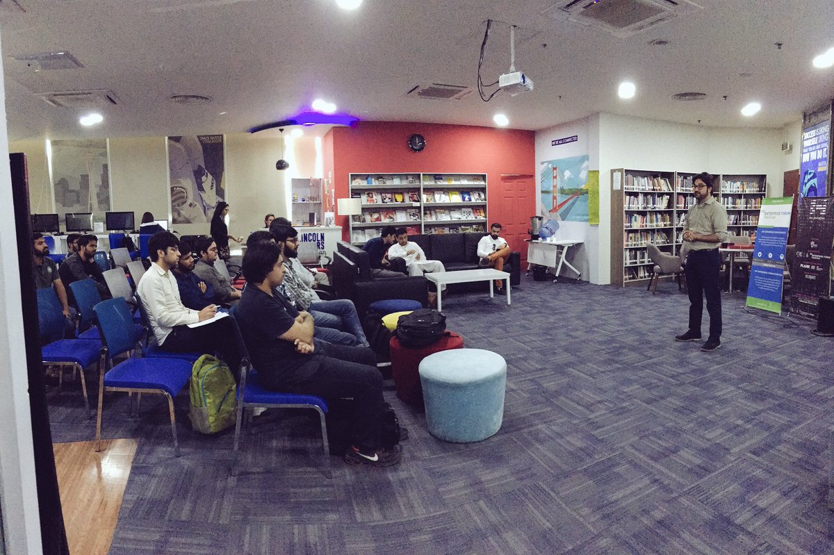 MITEF_Pakistan's tweet photo. We’re starting off Day 1 of our #SmartCityHackathon #mitefp #itu #SCH2018 https://t.co/zTvTd8wIH4