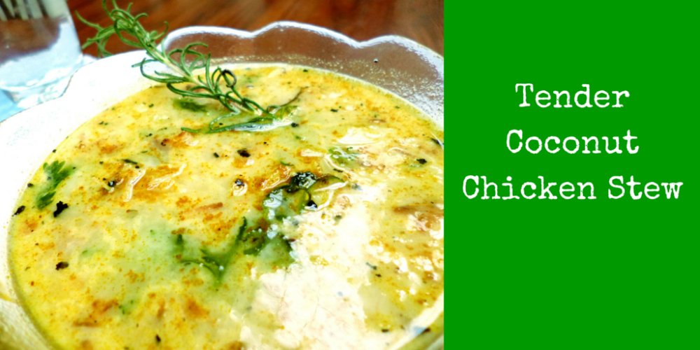 ProudToBePaleo's tweet photo. Tender Coconut Chicken Stew: https://t.co/DCUu7aIBNK #PaleoFood #PaleoDinner #PaleoRecipe #Paleo #ProudtobePaleo https://t.co/VR1GojUPQv