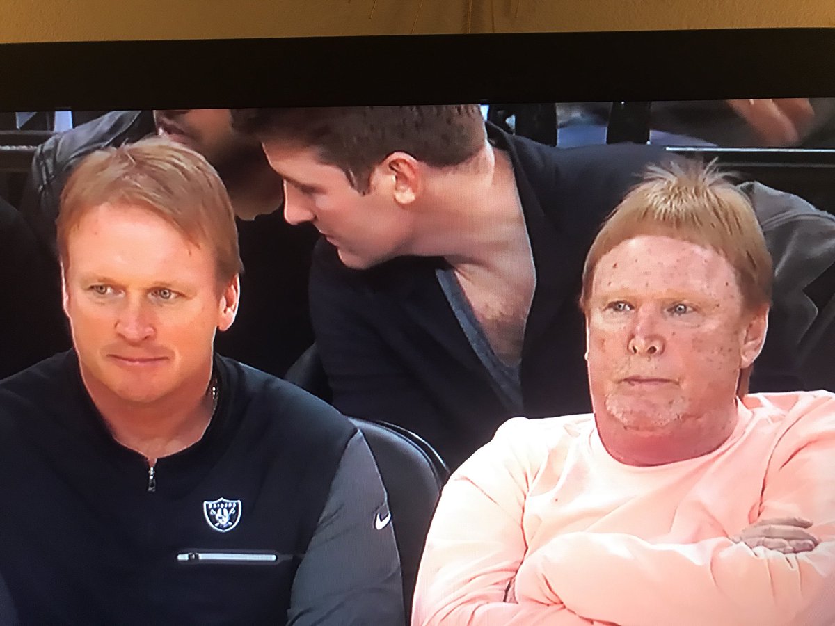 JacsonBevens's tweet image. Mark Davis looks like microwaved Jon Gruden leftovers