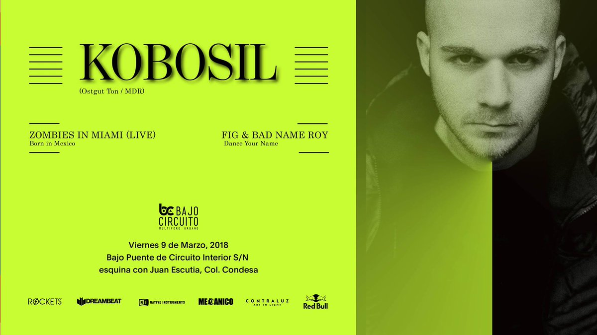 voodoomusica's tweet photo. Tenemos pases para el show de Kososil ( Ostgur Ton/ MDR) en @Elbajocircuito. Los primeros en mandarnos sus nombres completos ganan #VoodooMeLLeva https://t.co/czp3YZco44