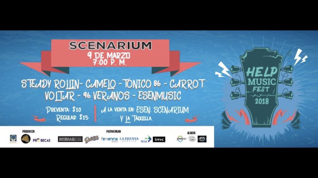ninbenitez's tweet photo. Esta vez nos vas a acompañar al #HelpMusicFest verdad @VerboAquino Será para una noble causa; dirigido de la mano y dando clases se guitarra en #rock y #blues 👉🏾 @fernandopoma en @MultiplazaSV 👍🏽😎👍🏽 https://t.co/iCpNS3hL33