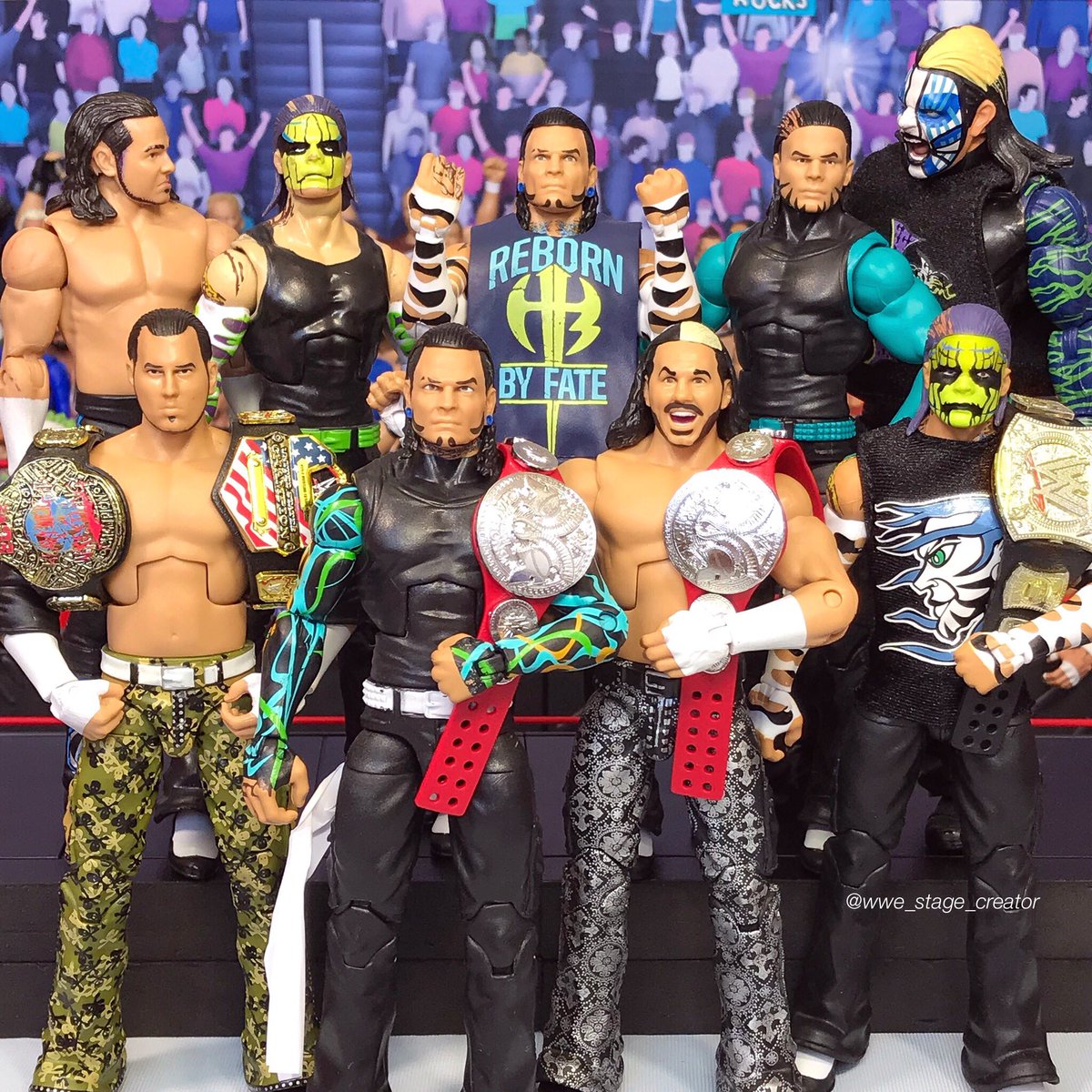 the hardy boyz figures