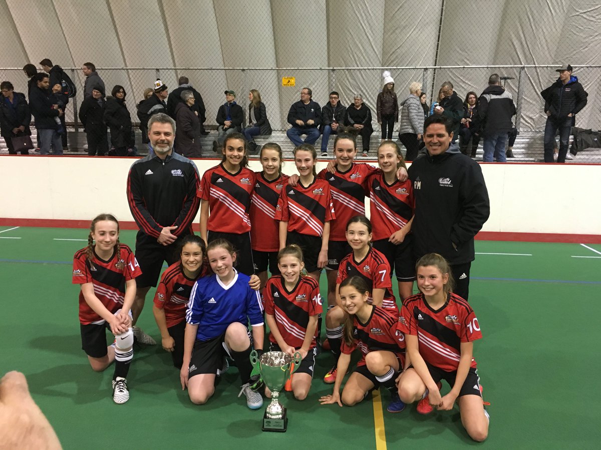 CSWUSoccerClub's tweet photo. Congrats to our 05 Selects who won the U13 tier 1 city futsal final against a strong @FoothillsSoccer side. #swuproud https://t.co/NnCIFROQbL