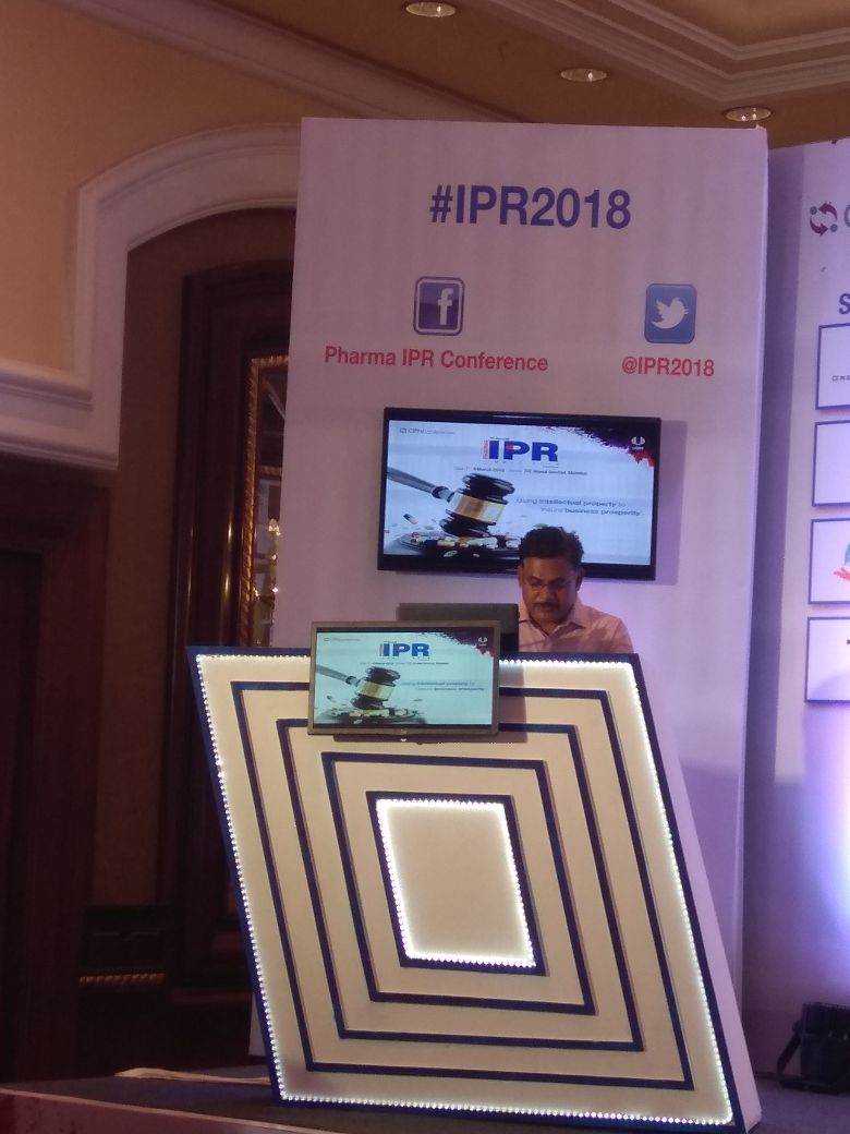 IPR2018's tweet image. We kick start Day Three with our honorable speaker, N Ramchander, Dy., who is conducting a session on Modi'fied IPR Policy and Indian Patent Office.

@CPhI_Conference 
#IPR2018
#CPhIconferences