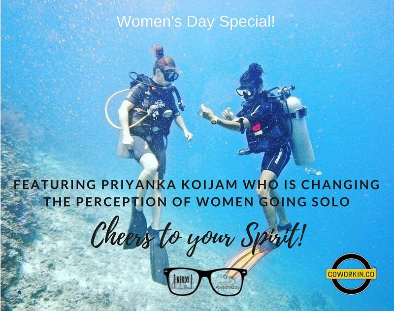 CoworkIn present to you @nerdyadventuress who is breaking the stereotype of Indian women travelling n exploring alone.
#solotraveler #SoloWomenTravellers #happywomensday #empoweringwomen #indianwomen #travelblogger #womentravellers #womentravellersinindia #wanderwoman #Womensweek