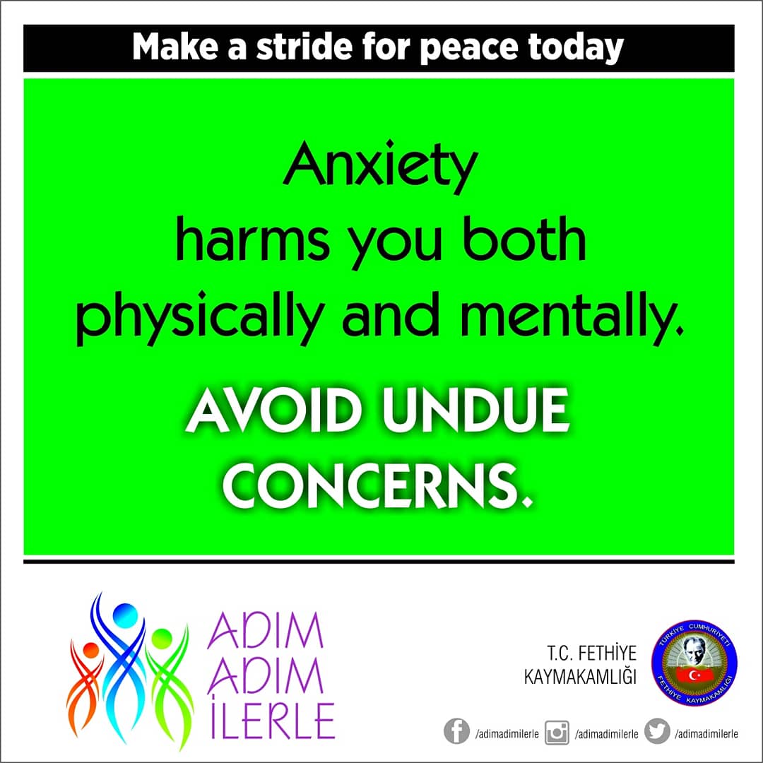 adimadimilerle's tweet photo. #adımadımilerle #fethiye #anxiety #harms #you #both #physcially #and #mentally #avoıd #undue #concerns #march #FridayMotivation #FRIDAYS #goodmorning https://t.co/s3duy5JaoX