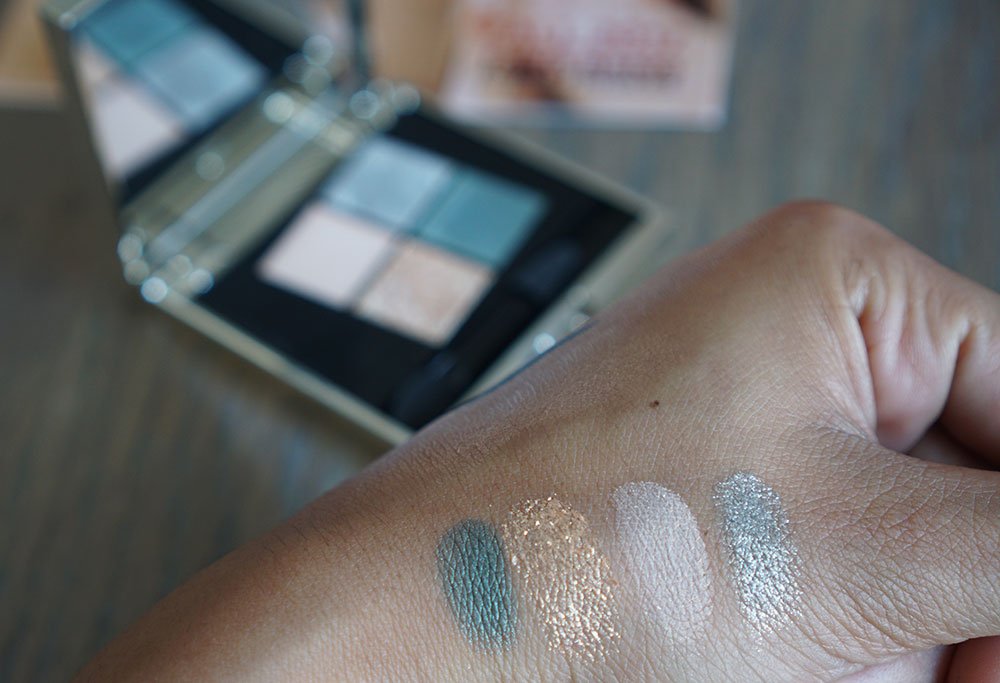 Book of Eyes Eye Quad, “Song for Fields”. The pigments in this little palette are so good! These crease resistant shadows can be used for a day or night look, and the colours are beautiful. We can’t stop wearing the gold!