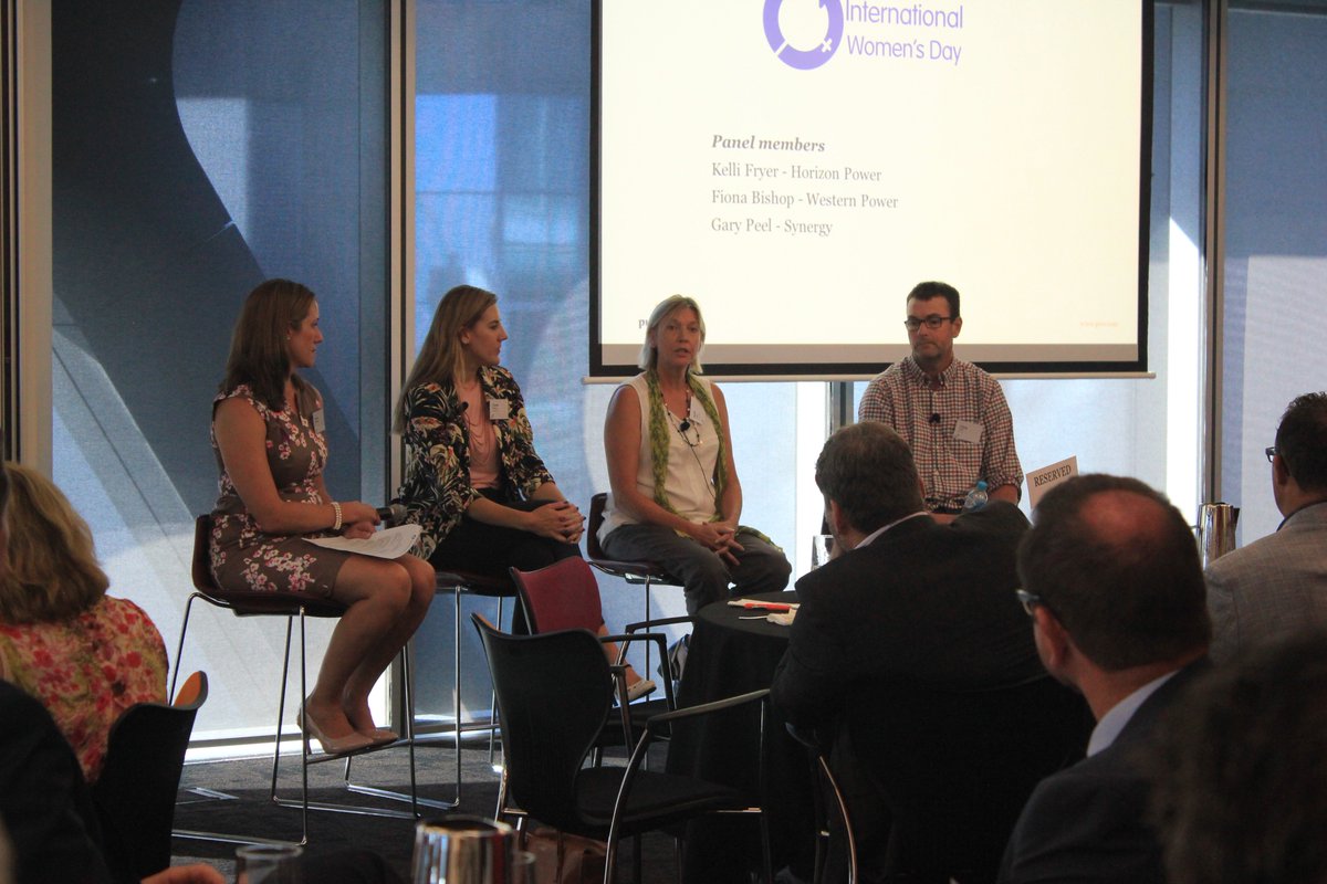 HorizonPower_WA's tweet photo. Horizon Power is proud to have celebrated #IWD2018 by hosting a breakfast with @PwC_AU @westernpowerwa and @SynergyEnergy

Themed ‘Press for Progress’, the event saw speakers and panelists share their experiences on the journey to #genderequality in the workplace. https://t.co/3ltd25FdCD