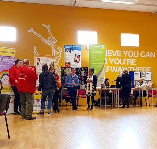 SandwellYC's tweet photo. Tuesday our Promotion and Awareness team had the privilege of carrying out a workshop on #youngcarers/#siblingcarers to parents at the @SParentvoice Mental Health and Well Being of the whole family event at the Portway Lifestyle Centre. https://t.co/BGGiyGc1ny