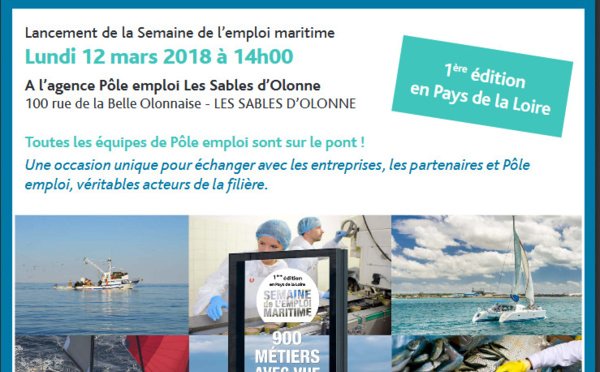 Sablesinfo | Semaine de l'emploi maritime à partir de ce lundi | Sablesinfo vendeeinfo.net/lessablesinfos…