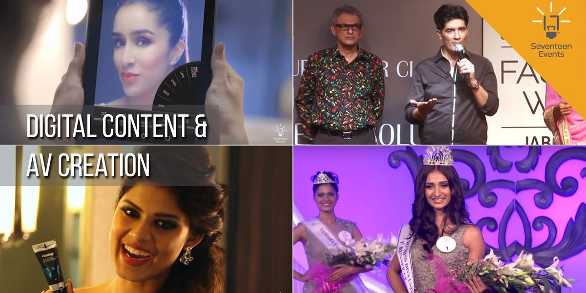 17events's tweet photo. So you're telling us you want to do an #event with us AND you want to play a #video on the big day? No worries, we at #SeventeenEvents can surely hook you up with the #DigitalContent you need! #eventmanagement #TeamSeventeen #mumbai #eventplanners #AVcreation #Customised #digital https://t.co/agdCKQ6WLi