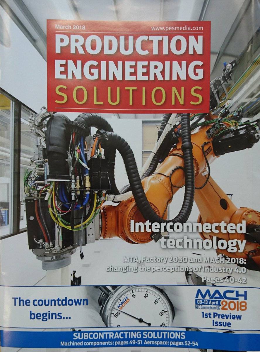 ElectroimpactUK's tweet photo. Great to see Electroimpact Accurate Robot Technology on the front page. "...flexible alternative to traditional milling techniques".  @TheAMRC https://t.co/mydXNLqeBg