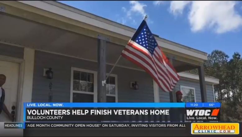 74-year-old veteran and <a href="/HomeDepot/">The Home Depot</a> associate began building his home himself 20 years ago. Fellow veterans stepped in to shorten the timeline via <a href="/wsfa12news/">WSFA 12 News</a>: thd.co/2D5qYOb