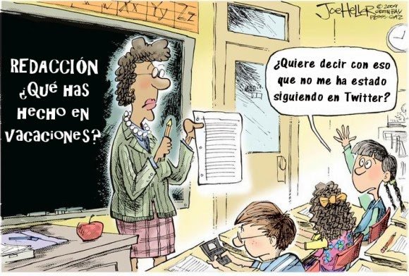 #DDC18_2 #DDC18_UNED Twitter como recurso didáctico evidente para nuestros futuros alumnos. Un poco de humor.... que ya es viernes!😀