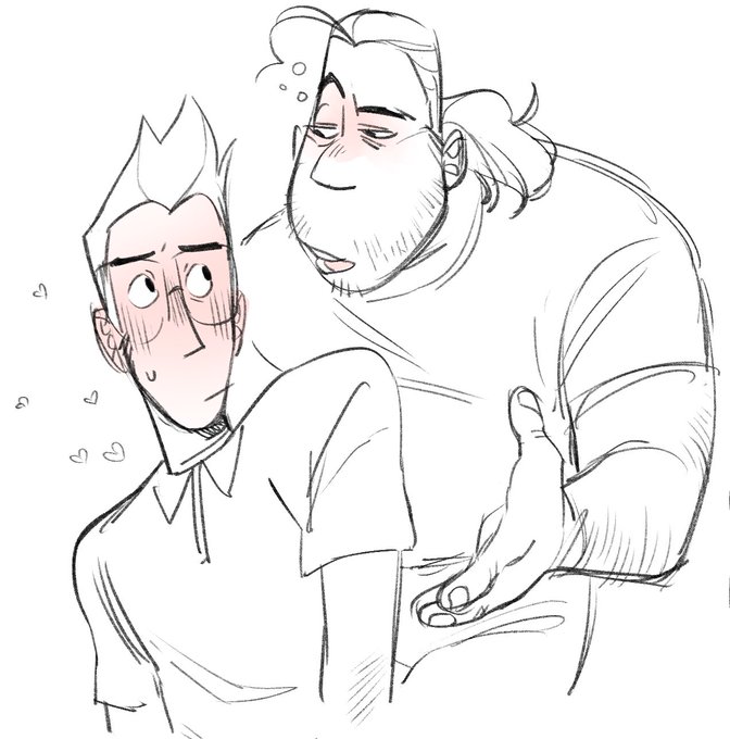 Alfred @PaperBoxHouse asked me to draw his boys, so i did just that.✨ 