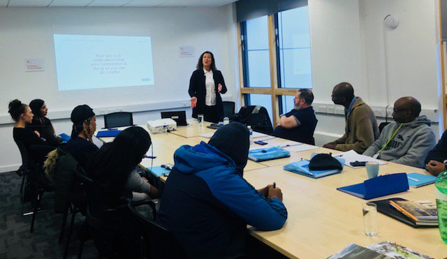 Our #Entrepreneur programme for #homeless people is off to a #marketing roar of a start. Huge #thankyou to Tracy Ryan <a href="/Natterbox/">Natterbox</a> for delivering a truly open and engaging workshop about her own experiences and the vital impact of marketing. Want to support? Get in touch!