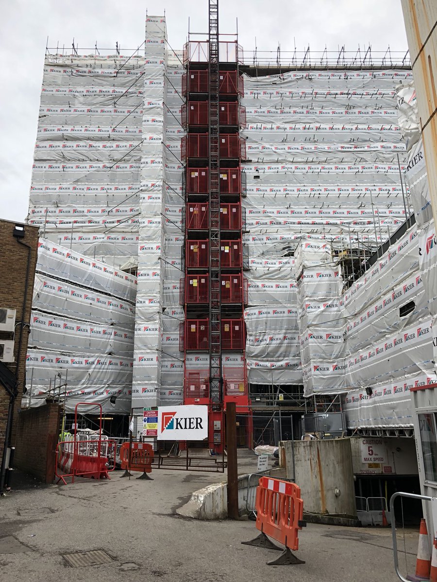 DGSMark's tweet photo. A hive of building activity in #woking at the moment. @kierconstruct are visibly busy with @ATJonesandson beavering away with the #Drywall #Drylining installation. Need to see if @ArmstrongCeilin #drywallgridsystem #DGS can be utilised especially with its huge benefits over MF https://t.co/kYwsrLaEDn
