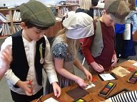 Barkway_First's tweet photo. Barkway's Year's 1 and 2 are having  great fun going back in time with the Victorian day at @BarleySchool https://t.co/bkC2GHXKcQ