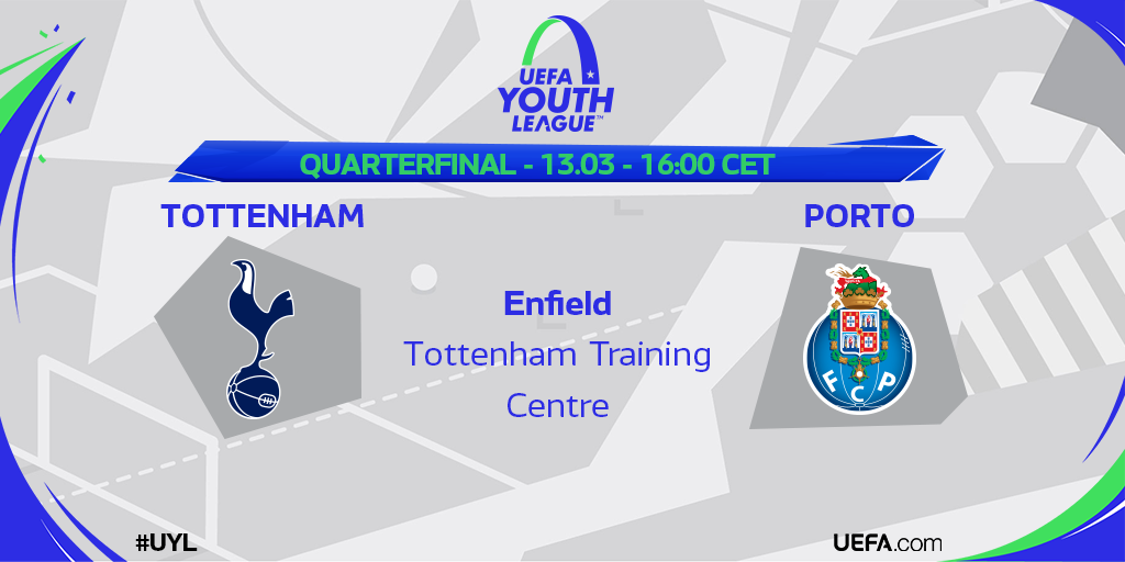 Are you ready for next week's #UYL quarter-finals⚽? it kicks off with <a href="/SpursOfficial/">Tottenham Hotspur</a> v <a href="/FCPorto/">FC Porto</a> -  who will put right their #UCL exit?🤔